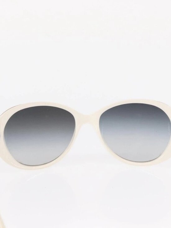 CHANEL Sunglasses plastic White CC Auth BA9081 main image 7